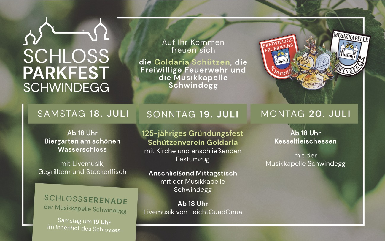 Schlossparkfest mit Schlossserenade 2026